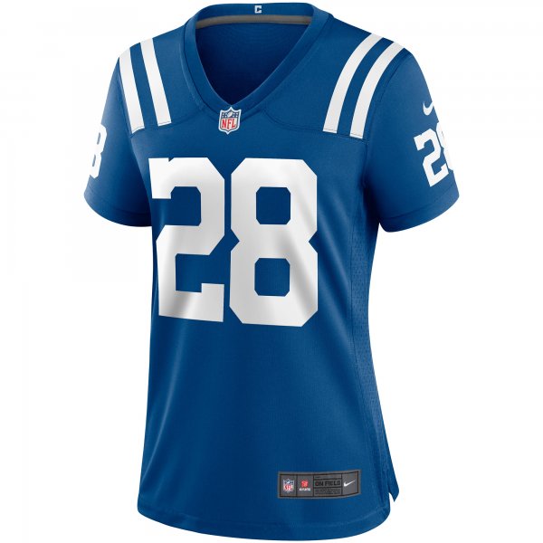 Women's Indianapolis Colts Jonathan Taylor Nike Royal Game Jersey