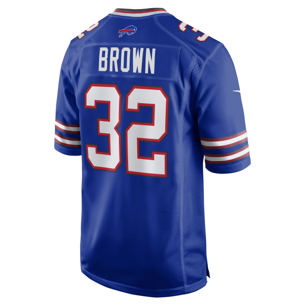 Men's Buffalo Bills Kyron Brown Nike Royal  Game Jersey