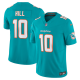 Men's Miami Dolphins #10 Tyreek Hill Nike Aqua Vapor F.U.S.E. Limited NFL Jersey