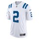 Men's Indianapolis Colts Carson Wentz Nike White Vapor Limited Jersey