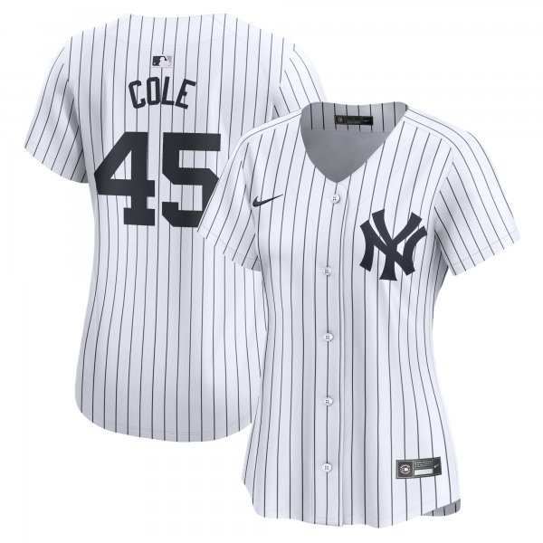 Women's New York Yankees Gerrit Cole Nike White Home Limited Player Jersey