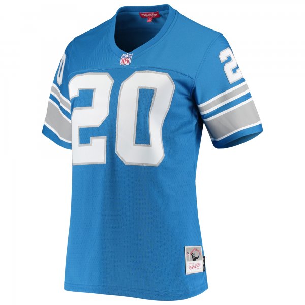 Women's Detroit Lions Barry Sanders Mitchell & Ness Blue 1996 Legacy Replica Jersey