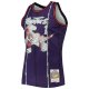 Men's Toronto Raptors Tracy McGrady Mitchell & Ness Purple 1998/99 Hardwood Classics NBA 75th Anniversary Diamond Swingman Jersey