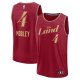 Men's Cleveland Cavaliers Evan Mobley Fanatics Wine Fast Break Jersey - City Edition