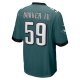 Men's Philadelphia Eagles Thomas Booker IV Nike Midnight Green  Game Jersey