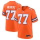 Men's Denver Broncos #77 Quinn Meinerz Nike Orange Mile High Collection 1977 Throwback Player Jersey