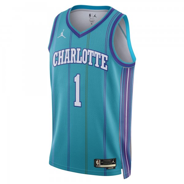 Unisex Charlotte Hornets LaMelo Ball Jordan Brand Teal 2023/24 Swingman Replica Jersey - Classic Edition