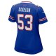 Women's Buffalo Bills Tyrel Dodson Nike Royal Game Jersey