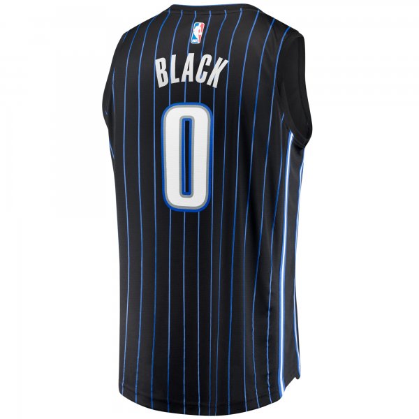 Men's Orlando Magic Anthony Black Fanatics Black  Fast Break Replica Jersey - Icon Edition