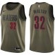 Nike Men's Portland Trail Blazers #32 Bill Walton Green Salute to Service Swingman NBA Jersey