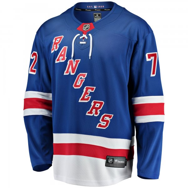 Men's New York Rangers Filip Chytil Fanatics Blue Home Breakaway Jersey