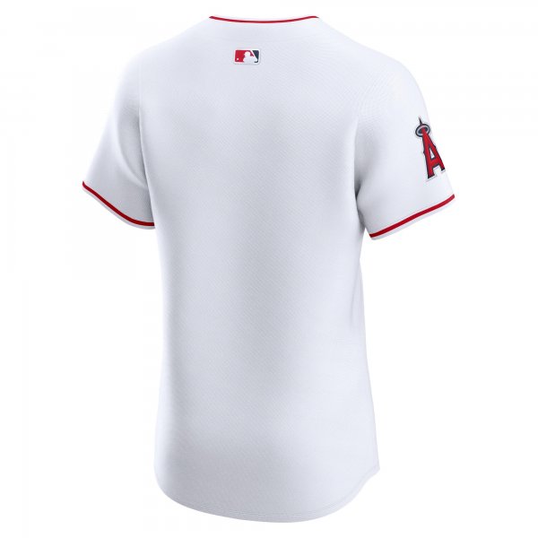 Men's Los Angeles Angels Nike White Home Elite Jersey