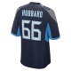 Men's Tennessee Titans Chris Hubbard Nike  Navy Team Game Jersey