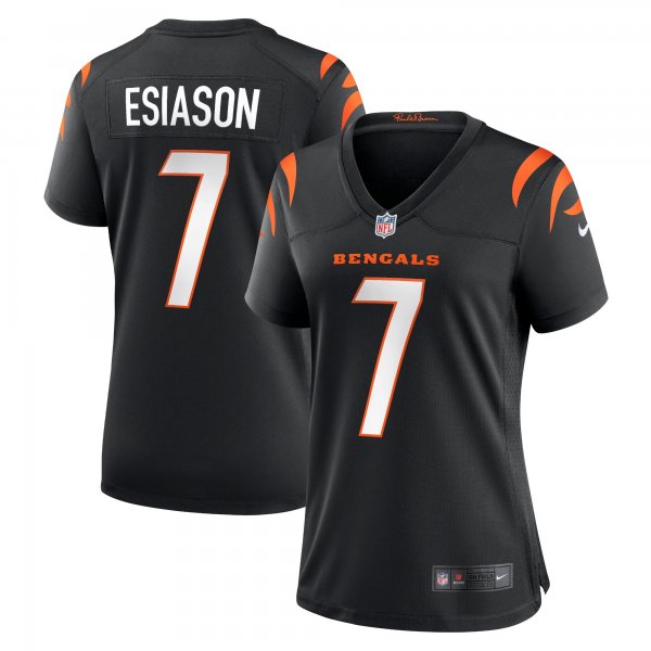 Women's Cincinnati Bengals Boomer Esiason Nike Black Retired Player Jersey