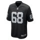 Men's Las Vegas Raiders Andre James Nike Black Game Jersey