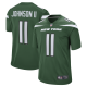 Men's New York Jets Jermaine Johnson II Nike Gotham Green Game Jersey