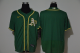 Men's Oakland Athletics Blank Green Stitched MLB Cool Base Nike Jersey