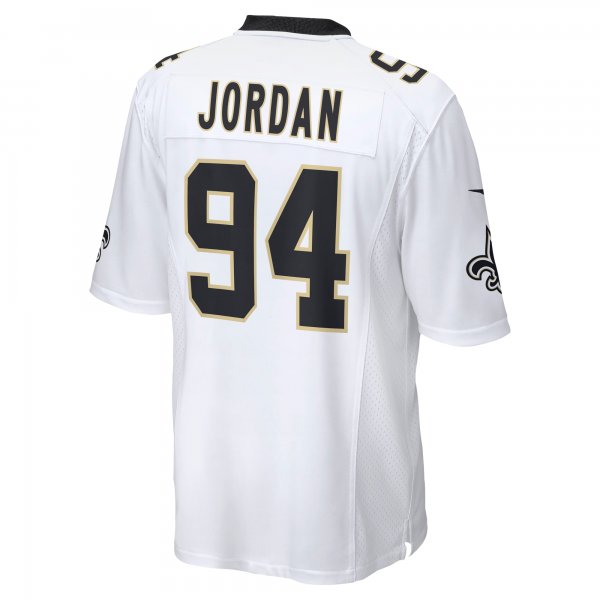 Men's New Orleans Saints Cameron Jordan Nike White  Game Jersey