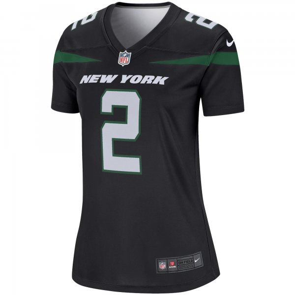 Women's New York Jets Zach Wilson Nike Black Legend Jersey