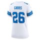 Women's Detroit Lions Jahmyr Gibbs Nike White Game Jersey