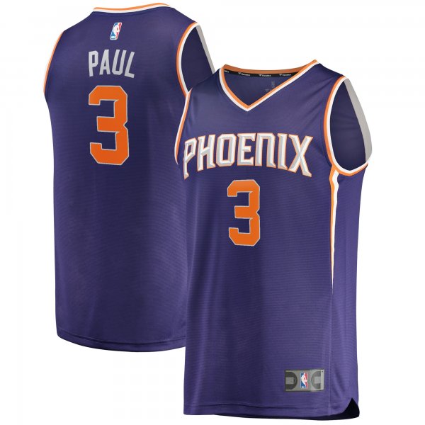 Men's Phoenix Suns Chris Paul Fanatics Purple Fast Break Replica Player Jersey - Icon Edition