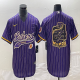 Men's Los Angeles Lakers #24 Kobe Bryant Nike Cool Base Purple Jersey