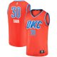 Youth Oklahoma City Thunder Olivier Sarr Fanatics Orange Fast Break Replica Player Jersey - Statement Edition