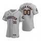 Houston Astros Custom Gray 2022 World Series Flex Base Jersey