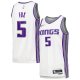 Men's Sacramento Kings De'Aaron Fox Nike White Swingman Player Jersey - Association Edition