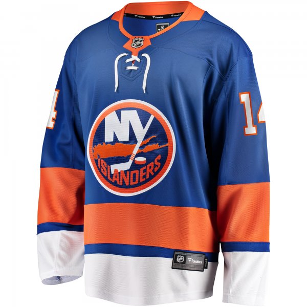 Men's New York Islanders Bo Horvat Fanatics Blue Home Breakaway Jersey