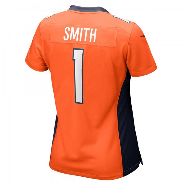 Women's Denver Broncos Tremon Smith Nike  Orange Team Game Jersey