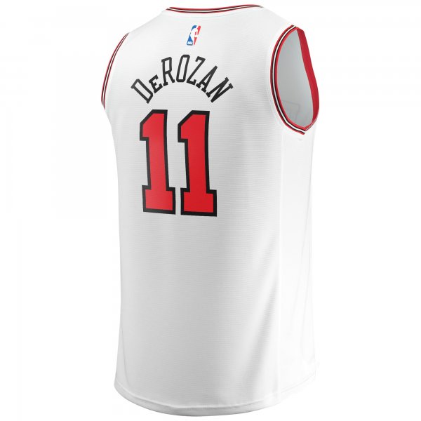 Men's Chicago Bulls DeMar DeRozan Fanatics White Fast Break Replica Jersey - Association Edition