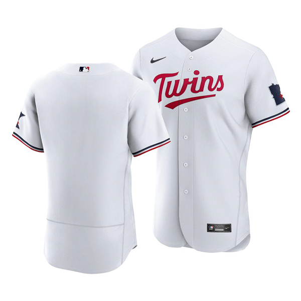 Men's Minnesota Twins 2023 Flexbase White Team Jersey