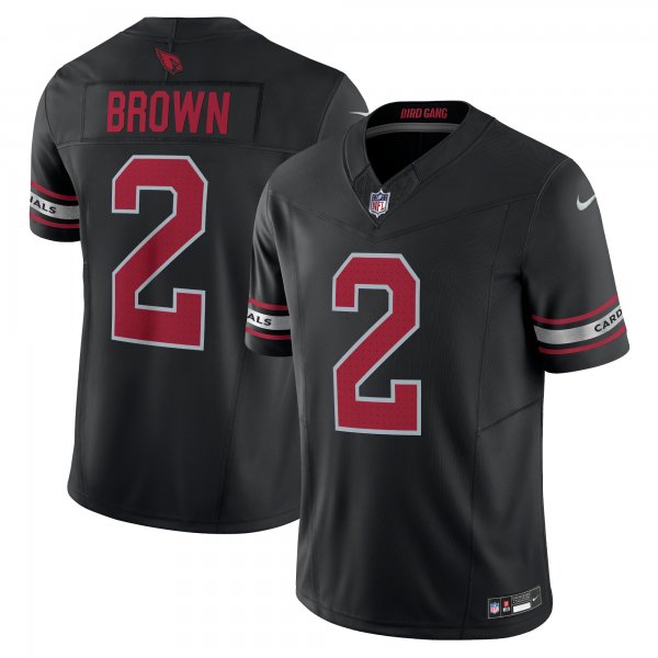 Men's Arizona Cardinals Marquise Brown Nike Black Vapor F.U.S.E. Limited Jersey