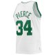 Men's Boston Celtics Paul Pierce Mitchell & Ness White Hardwood Classics Swingman Jersey