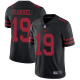 San Francisco 49ers #19 Deebo Samuel Black Alternate Men's Stitched NFL Vapor Untouchable Limited Jersey