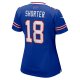 Women's Buffalo Bills Justin Shorter Nike Royal Home Game Jersey