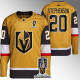 Men's Vegas Golden Knights #20 Chandler Stephenson 2023 Stanley Cup Champions Gold Flex Base Home Jersey