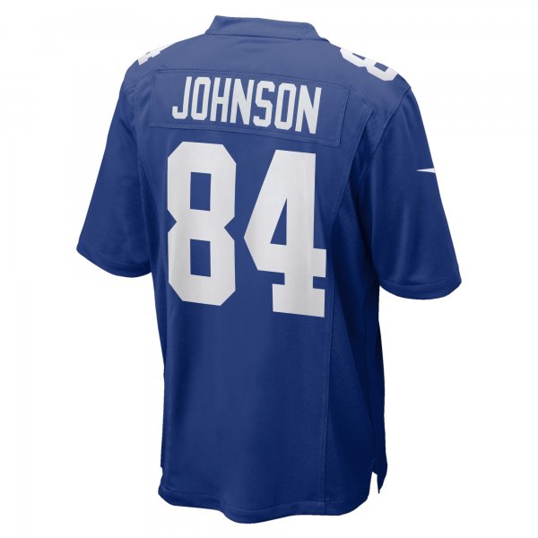 Men's New York Giants Marcus Johnson Nike Royal Home Game Player Jersey