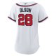 Women's Atlanta Braves Matt Olson Nike White Home Replica Player Jersey