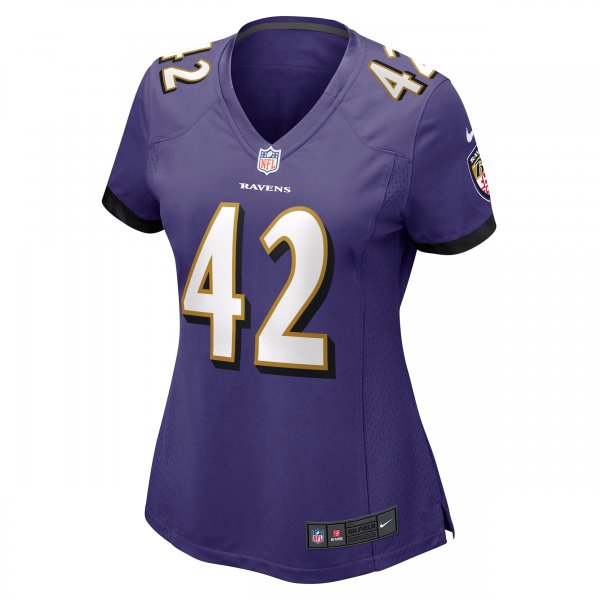 Women's Baltimore Ravens Patrick Ricard Nike Purple Game Jersey