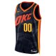 Unisex Oklahoma City Thunder  Nike Navy 2023/24 Custom Swingman Jersey - City Edition