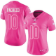 Women's Nike NFL Kansas City Chiefs Isiah Pacheco #10 Pink Stitched Limited Jersey