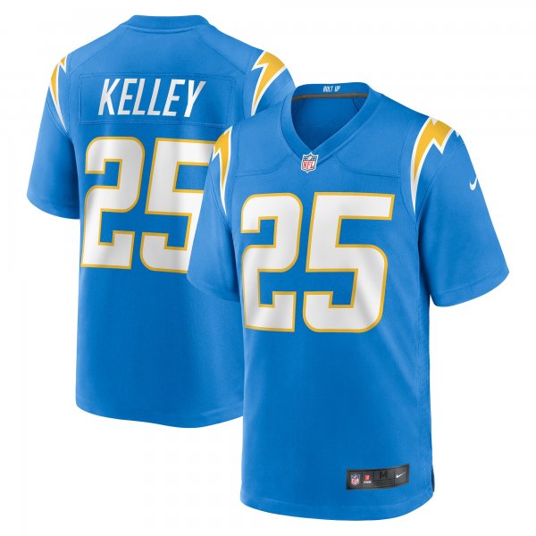 Men's Los Angeles Chargers Joshua Kelley Nike Powder Blue Game Jersey