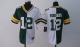 Nike Green Bay Packers #12 Aaron Rodgers Green/White Women's Stitched NFL Elite Split Jersey