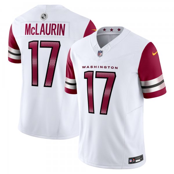 Men's Washington Commanders Terry McLaurin Nike White Vapor F.U.S.E. Limited Jersey