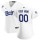 Los Angeles Dodgers Nike Women's 2020 World Series Champions Home Custom White Jersey