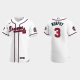 Men's Atlanta Braves #3 Dale Murphy White 2021 MLB All-Star Game Jersey