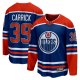 Men's Edmonton Oilers Sam Carrick Fanatics Royal Home Premier Breakaway Player Jersey