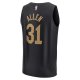 Youth Cleveland Cavaliers Jarrett Allen Fanatics Black Fast Break Player Jersey - Statement Edition